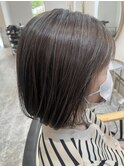 ボブ×ハイライト　30代/40代/50代