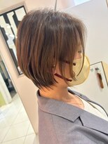 アース オーセンティック 岡山青江店(EARTH Authentic) ショートボブ