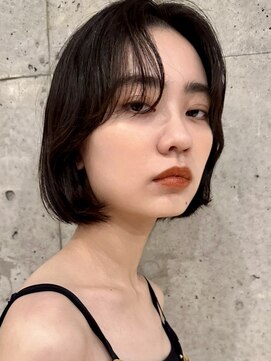 アンガーデン(Une GARDEN) ボブ/韓国ボブ/長め前髪/透明感カラー