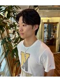 【栄　矢場町　大須】　メンズカット　センターパート