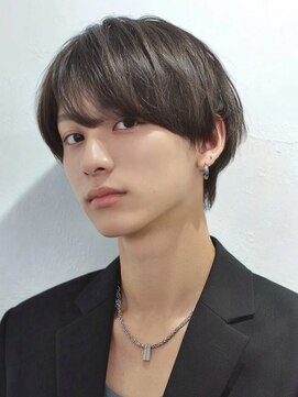 アンドワークス カシワ(&WORKS kashiwa) 【ナチュラルセンターパートマッシュ】