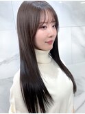 誰もが憧れる!!髪質改善で作る美髪ストレート