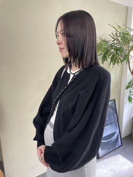 メゾンアトリエ(MaisonAtelier) 【顔まわりレイヤーBOB】山崎加菜子