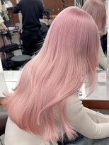 ニコ トウキョウ 渋谷(nico TOKYO)&nbsp;ダブルカラーミルクティーベージュピンクブラウンロングレイヤー