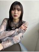 フェイスレイヤーアッシュブラウンシアーベージュ