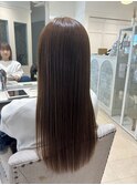 黒髪/クラゲヘアー/オリーブグレー/小顔/ココアベージュ/東村山