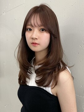 シーク 天神(SEEK) レイヤー/レイヤーカット/ベージュ/ベージュカラー