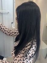 ベル サウス(BHEL south)&nbsp;＊ロングレイヤー暗染透明感カラー顔周りカット