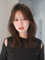 アンアミ オモテサンドウ ザ ツー(Un ami omotesando THE2)&nbsp;ミディアム・レイヤーカット・くびれヘア・ミディアムレイヤー