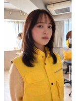 ウェルク(welc) ミディアムレイヤーハッシュカットレイヤーカット