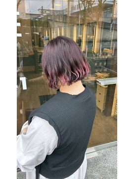 ブランシェ 高蔵寺店(BRANCHE) 【吉田】ボルドーグラデーション