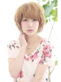 大人可愛いフェミニンボブ。[相模大野駅]