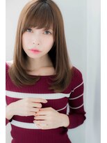 ローレン(LOREN)&nbsp;＊LOREN＊タンバルモリ透け感カラーのミディアムレイヤー