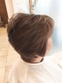サロン ド イマージュ 聖蹟桜ヶ丘店(salon de Image) 骨格を綺麗に見せる上品なショートスタイル・小顔補正立体カット