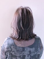 アナザヘアー なんば 高島屋前店(ANAZA hair)&nbsp;ラベンダーベージュこなれミディ♪