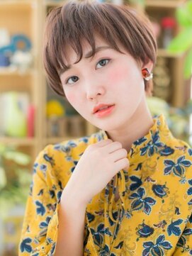 カバーヘア ブリス 志木南口駅前店(COVER HAIR bliss) 外国人風大人ハイライト小顔マッシュショートa志木20代30代40代