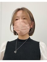 キー(kii)&nbsp;ベージュ　ボブ　ナチュラル　肩上　福岡　天神　薬院　今泉