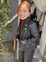 フィン(fin,)&nbsp;fin,/外ハネボブ/セクションカラー/グラデーションカラー