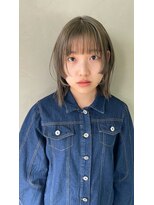 ファンファンバイルー 岐阜(fan fun by Rooo)&nbsp;ぷつっと顔まわりウルフカット