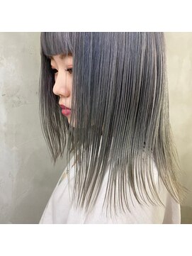 ゲーム 渋谷店(GAME) ダブルカラーグレージュカラーケアブリーチハイトーンカラー韓国