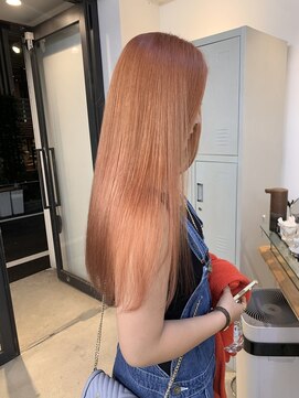 フラム 渋谷(flamme) *ダブルブリーチ*オレンジピンク*