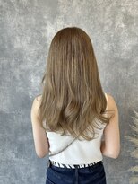 ヘアアンドメイク ムーア(Muuua) シアーベージュカラー