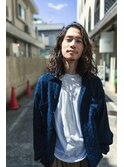 メンズロング×WAVEパーマ【三軒茶屋 メンズカット RYUKI】