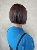 アンブレラカラーとタッセルボブ