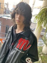 フィン(fin,)&nbsp;fin,/マッシュパーマ/束感/波巻き/ハイライト/スパイラルパーマ