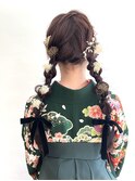 卒業式/袴/着付け/ヘアセット/ヘアアレンジ/ヘアメイク