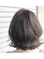 サンズ(suns)&nbsp;【Miyuki】ミニショートボブ×透明感たっぷりアッシュグレージュ