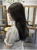 ラベンダーアッシュバイオレット艶髪グレージュ韓国髪質改善都島