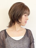 モリオフロムロンドン 松戸店(Morio from London)&nbsp;【松戸　松田】ミディアムウルフ　ベージュカラー