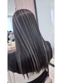 ハイライトカラー立体ハイコントラストロング
