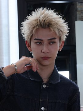 リップス レイ ギンザ(LIPPS Ray GINZA) エッジスパイキーショート ハイトーンカラー N