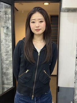 エシカ(ethica) 【ethica_南船場】透明感brown color