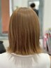 カット+リタッチカラー(オシャレ染め)   ￥10800→￥9800