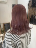 ラビスモア(Lovis moa)&nbsp;ミディアムヘア/暗めカラー/デザインカラー/フェイスフレミング