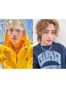 《メンズブリーチ予約◎》ダメージレスに作るメンズハイトーンでムラなく綺麗なヘアデザインに◎[横浜西口]