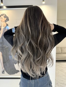 バレイヤージュ/ハイライト/エアタッチ/ケアブリーチ/ハイトーン