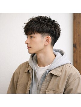 スープレックス ヘアーデザイン(SOUPREX HAIR DESIGN) メンズツーブロックナチュラルショート 20代 30代 40代 50代