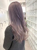 サンクプロジェクト(cinq PROJECT) 原宿韓国ラベンダーアッシュヘーゼルグレーグレージュ