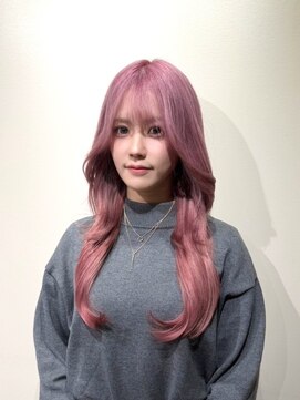 ビーヘアサロン(Beee hair salon) ピンクカラー