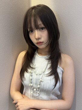 サンド ミュウ 横浜店(sand mieu) レイヤーカット/ハッシュカット/髪質改善/グレージュ/横浜