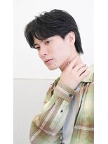 ビカムメンズヘアー 栄店(become men's hair)&nbsp;毛流れセンターパート