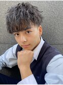 刈り上げマッシュ×縦落ちツイスパ【八王子】