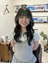 バトン(BATON) 【フェイスフレーミング】チョコミントカラー/大分/西大分
