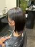 夏休み学割/小中高生限定【ストレートパーマ＋カット】＋トリートメント
