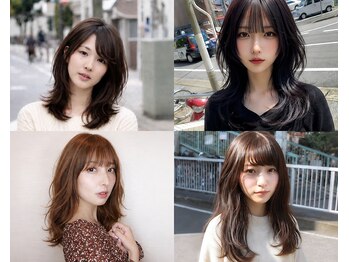 エルメ バイ アンフィー(Elme by anphi)の写真/伸ばしかけのヘアでも変化をつける☆程よい抜け感×柔らかい印象の褒められStyleに♪