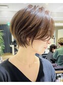 30代40代50代白髪ぼかし銀座大人かわいいレイヤーショートE
